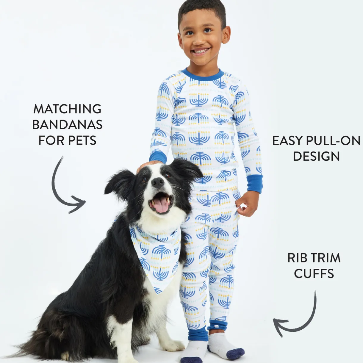 Organic Cotton Holiday Matching Family Pajamas