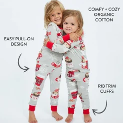 Organic Cotton Holiday Matching Family Pajamas