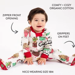 Organic Cotton Holiday Matching Family Pajamas