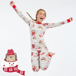 Organic Cotton Holiday Matching Family Pajamas