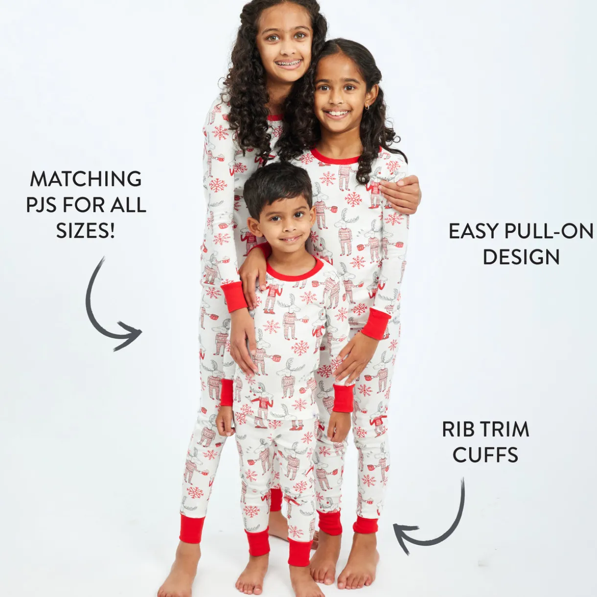 Organic Cotton Holiday Matching Family Pajamas