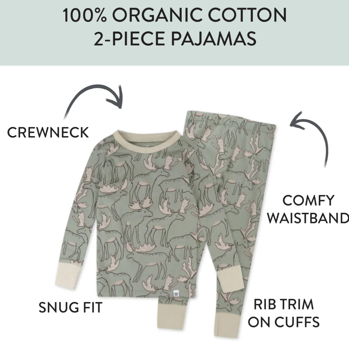 Organic Cotton Holiday Pajamas
