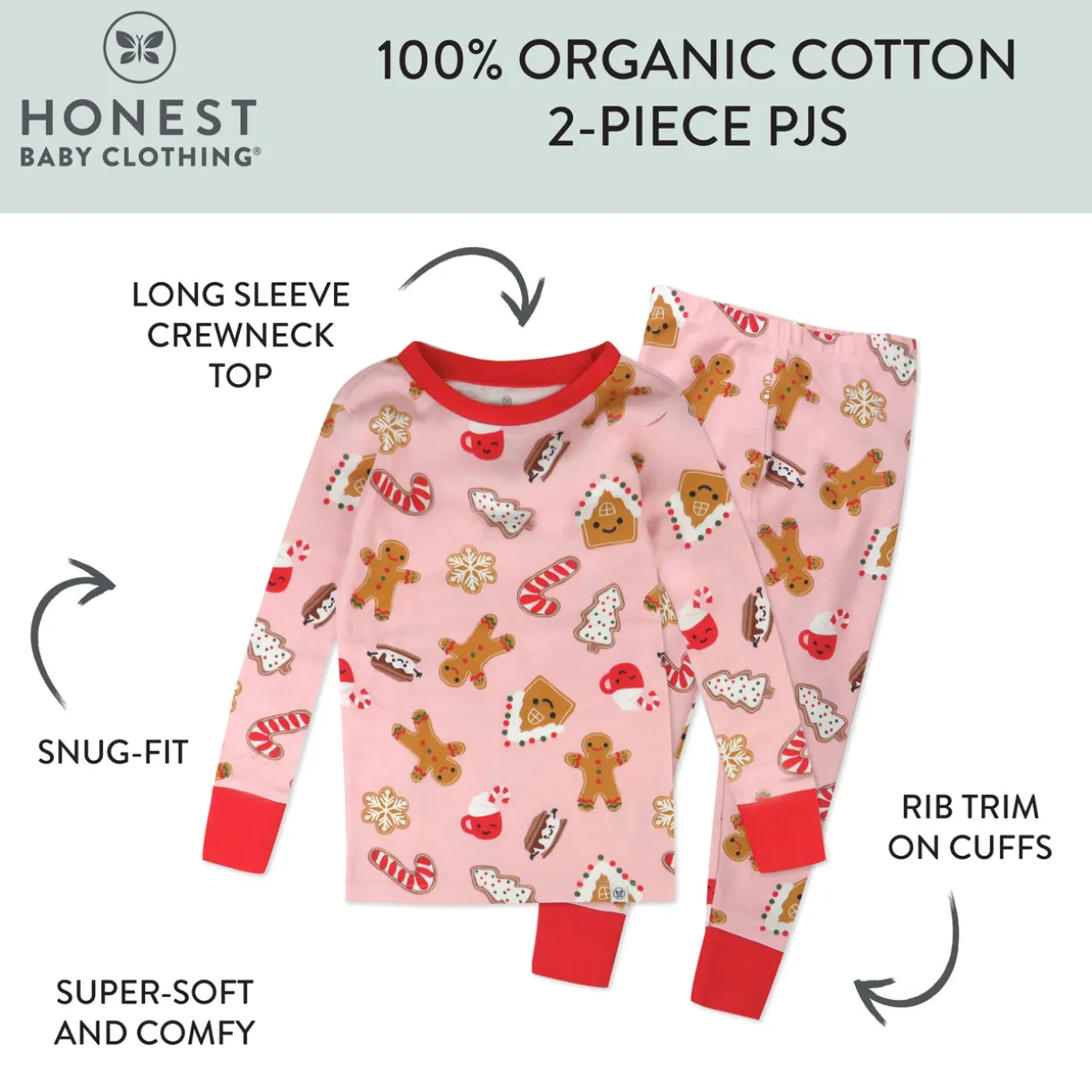 Organic Cotton Holiday Pajamas