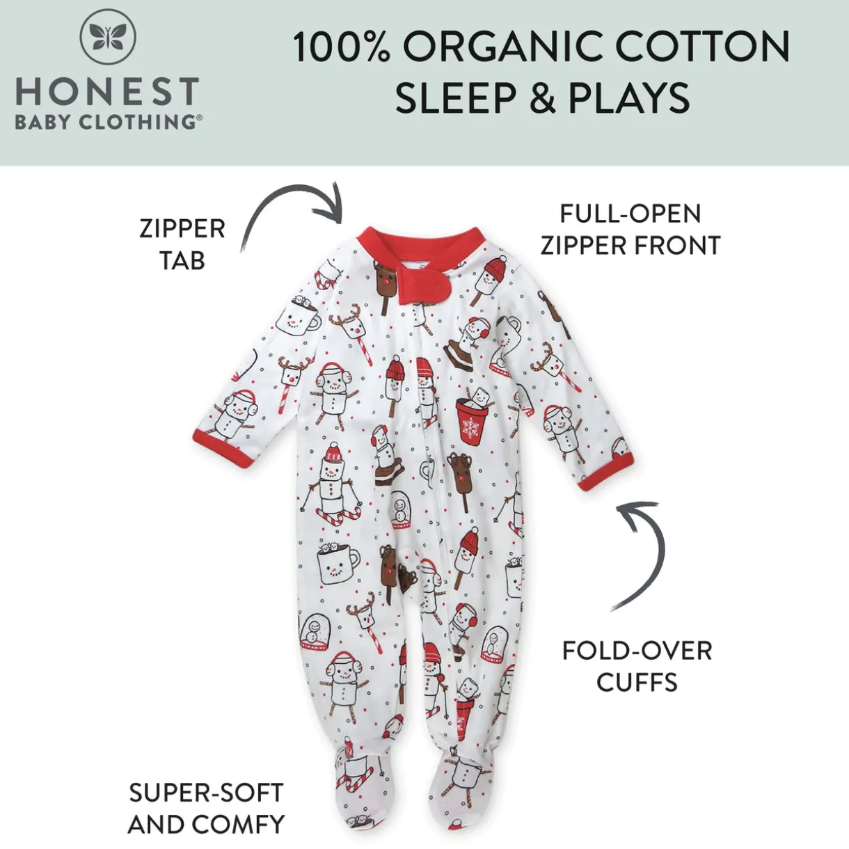 Organic Cotton Holiday Pajamas