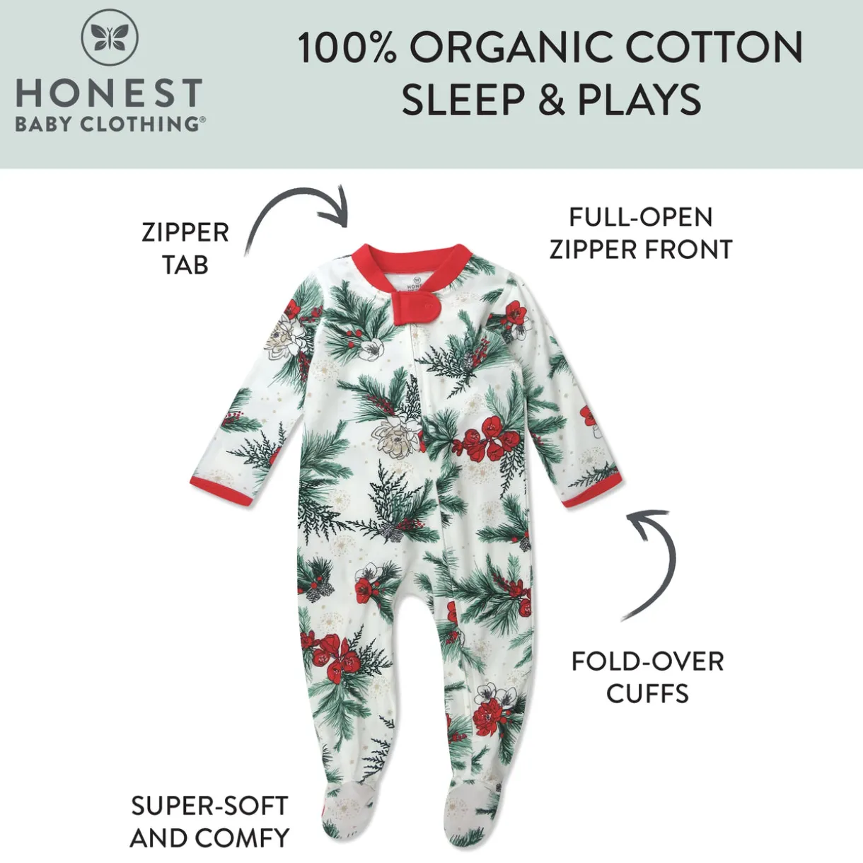 Organic Cotton Holiday Pajamas