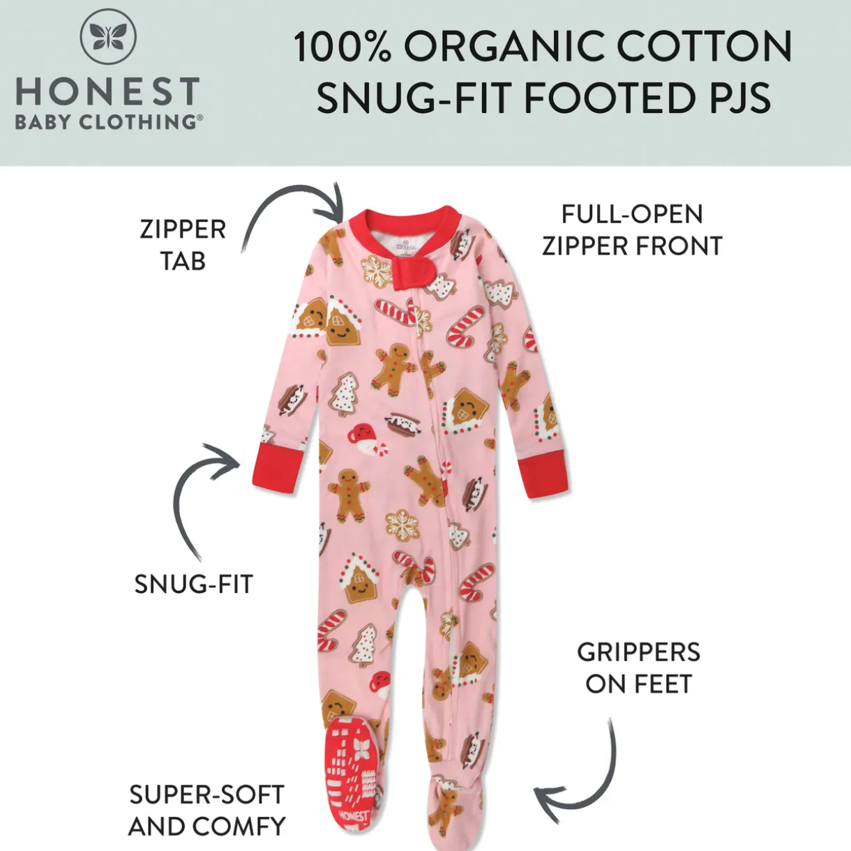 Organic Cotton Holiday Pajamas