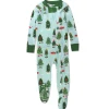 Organic Cotton Holiday Snug-Fit Footed Pajama