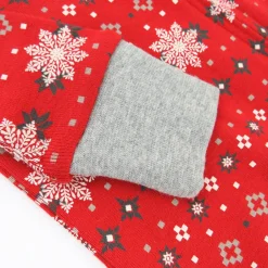 Organic Cotton Holiday Snug-Fit Footed Pajama