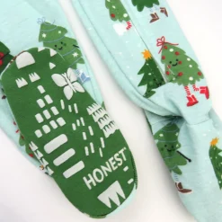Organic Cotton Holiday Snug-Fit Footed Pajama