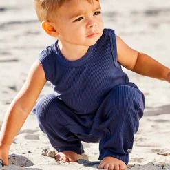 Organic Cotton Jumpsuit Coverall Set