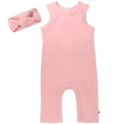 Organic Cotton Jumpsuit Coverall Set