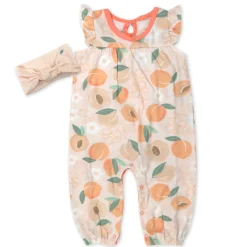 Organic Cotton Jumpsuit Coverall Set