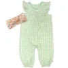 Organic Cotton Jumpsuit Coverall Set