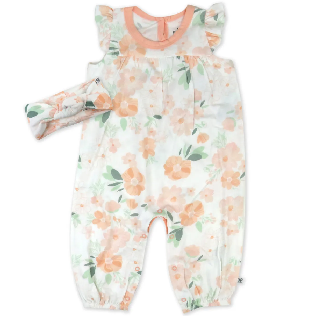 Organic Cotton Jumpsuit Coverall Set
