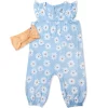 Organic Cotton Jumpsuit Coverall Set