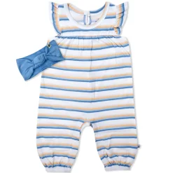 Organic Cotton Jumpsuit Coverall Set