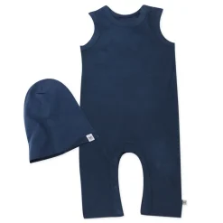 Organic Cotton Jumpsuit Coverall Set