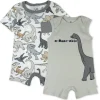 Organic Cotton Jumpsuit Romper Set