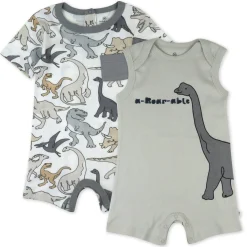 Organic Cotton Jumpsuit Romper Set