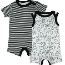 Organic Cotton Jumpsuit Romper Set