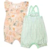 Organic Cotton Jumpsuit Romper Set
