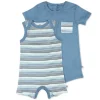 Organic Cotton Jumpsuit Romper Set