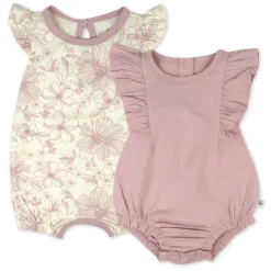 Organic Cotton Jumpsuit Romper Set