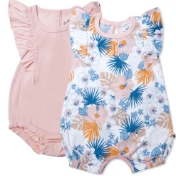 Organic Cotton Jumpsuit Romper Set