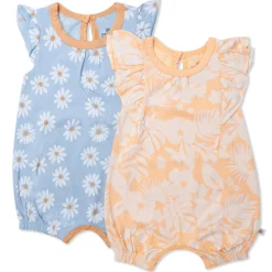 Organic Cotton Jumpsuit Romper Set