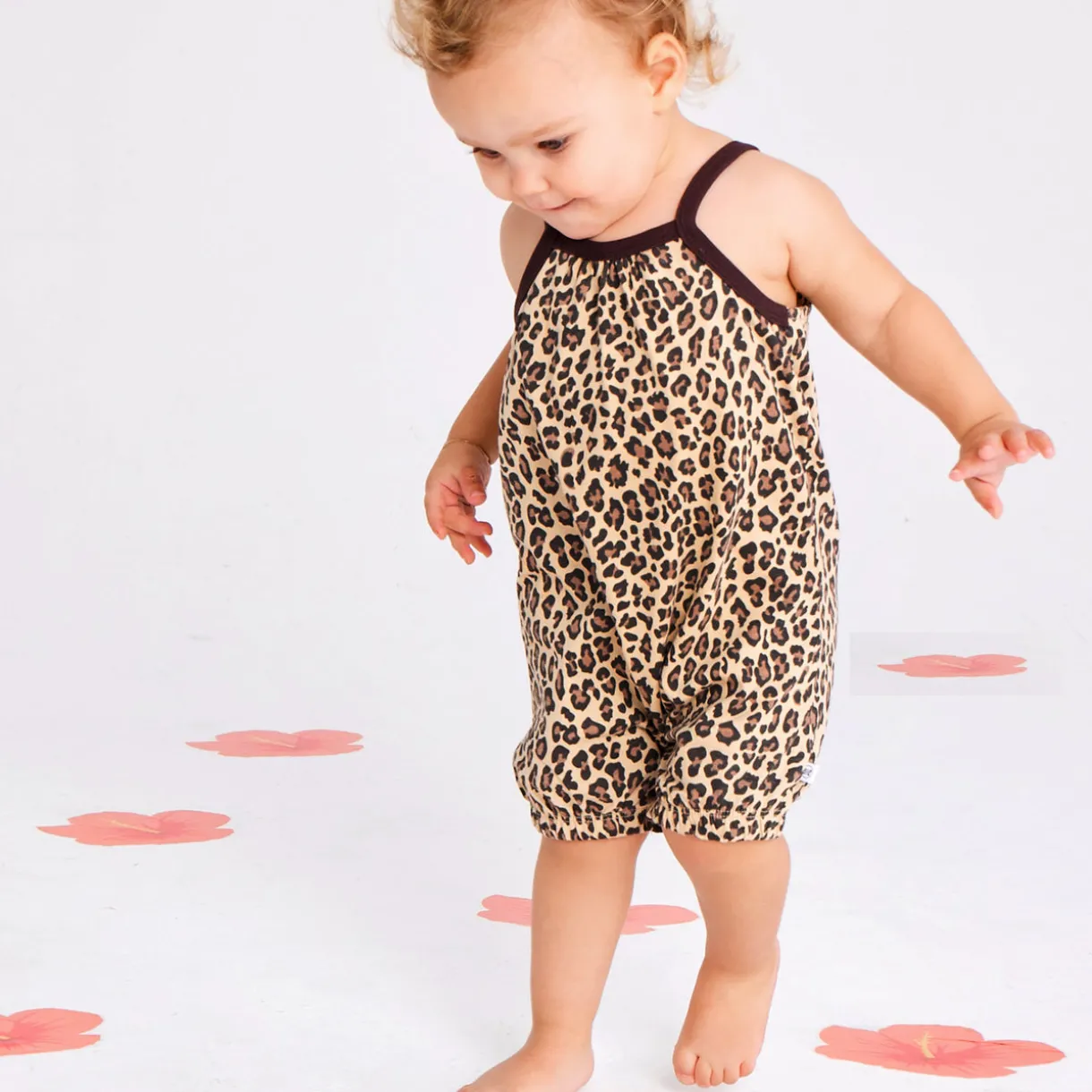 Organic Cotton Jumpsuit Romper Set