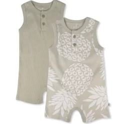 Organic Cotton Jumpsuit Romper Set