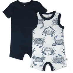 Organic Cotton Jumpsuit Romper Set