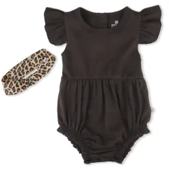 Organic Cotton Jumpsuit Romper Set