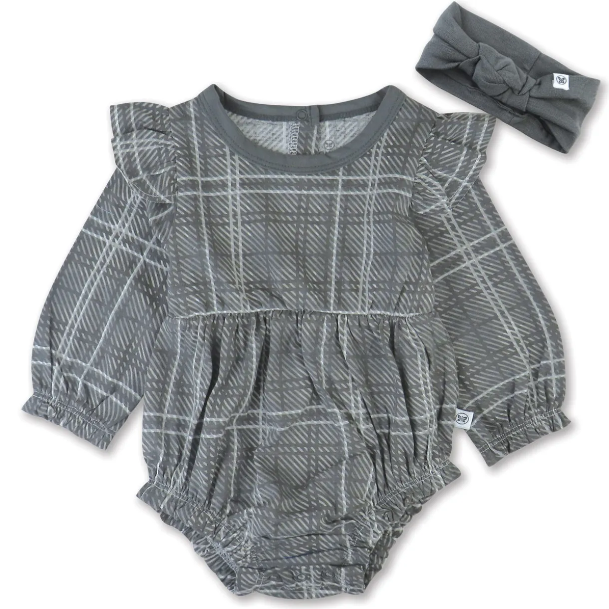 Organic Cotton Jumpsuit Romper Set