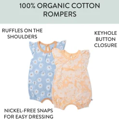 Organic Cotton Jumpsuit Romper Set