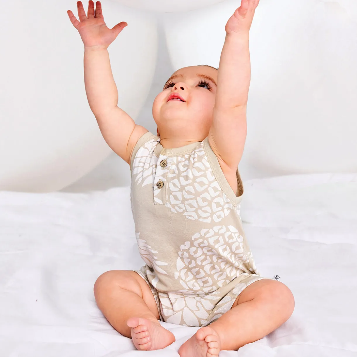 Organic Cotton Jumpsuit Romper Set