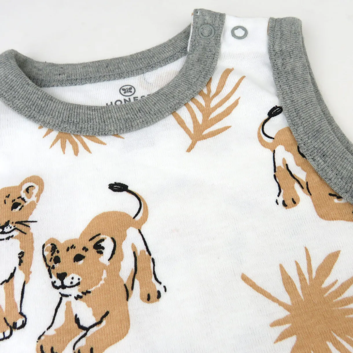 Organic Cotton Jumpsuit Romper Set