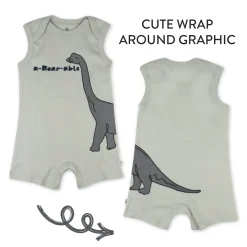 Organic Cotton Jumpsuit Romper Set