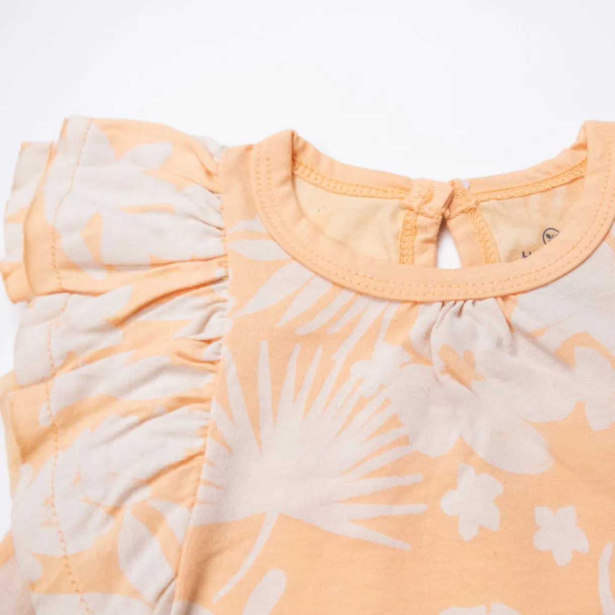 Organic Cotton Jumpsuit Romper Set