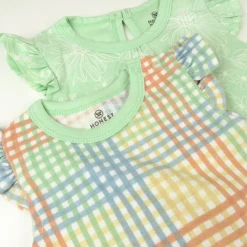 Organic Cotton Jumpsuit Romper Set