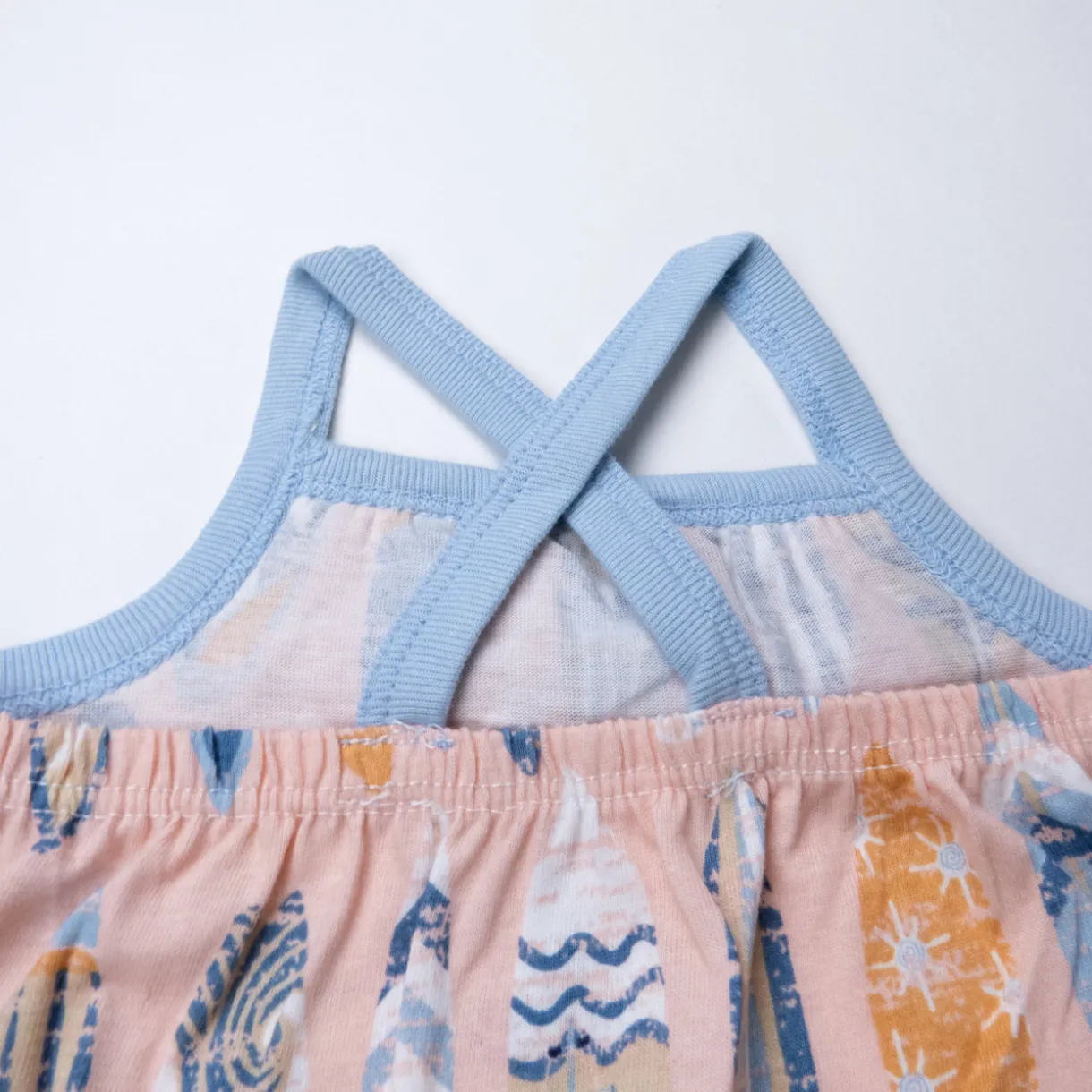 Organic Cotton Jumpsuit Romper Set