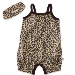 Organic Cotton Jumpsuit Romper Set