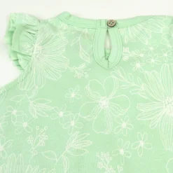 Organic Cotton Jumpsuit Romper Set