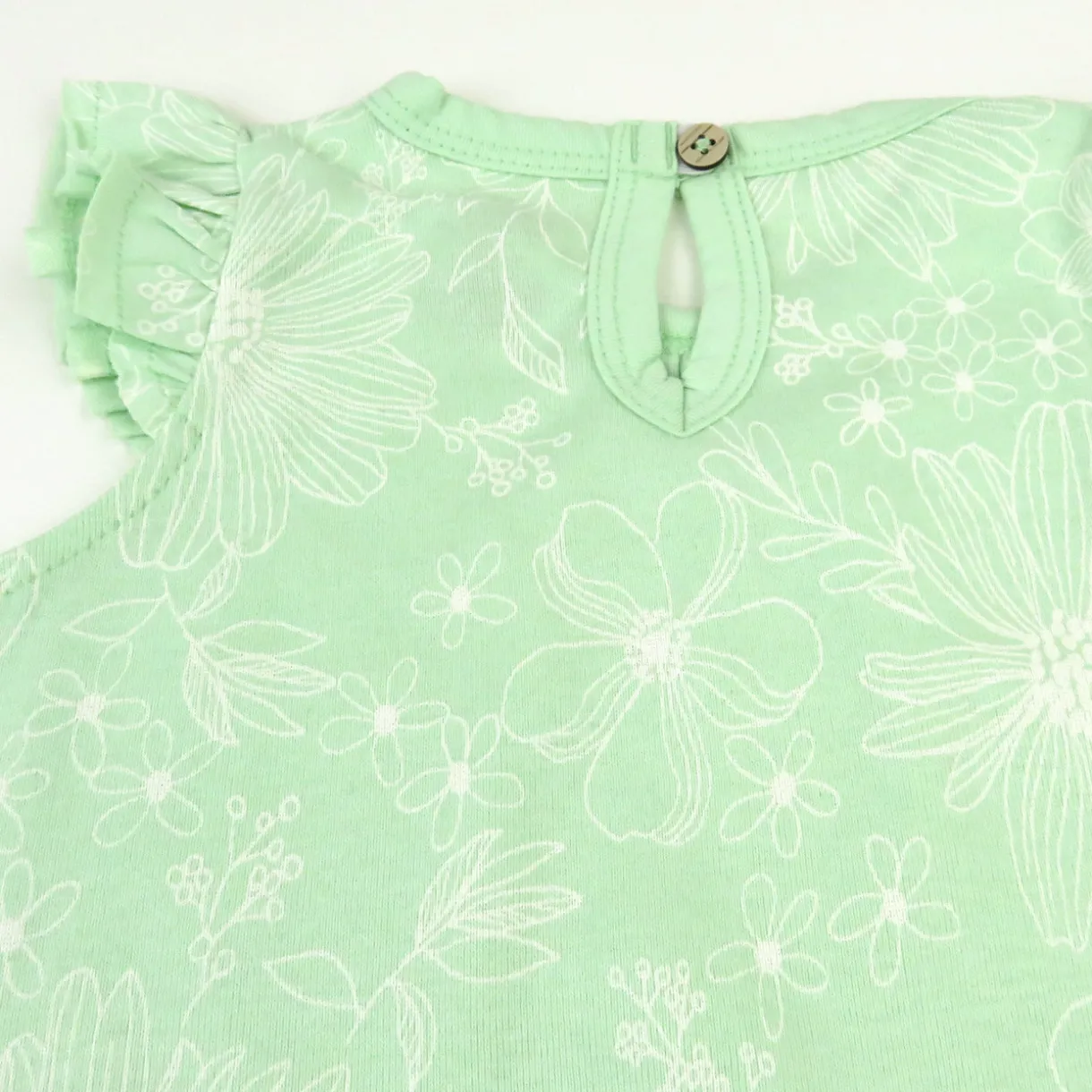 Organic Cotton Jumpsuit Romper Set