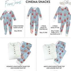 Organic Cotton Matching Family Pajamas