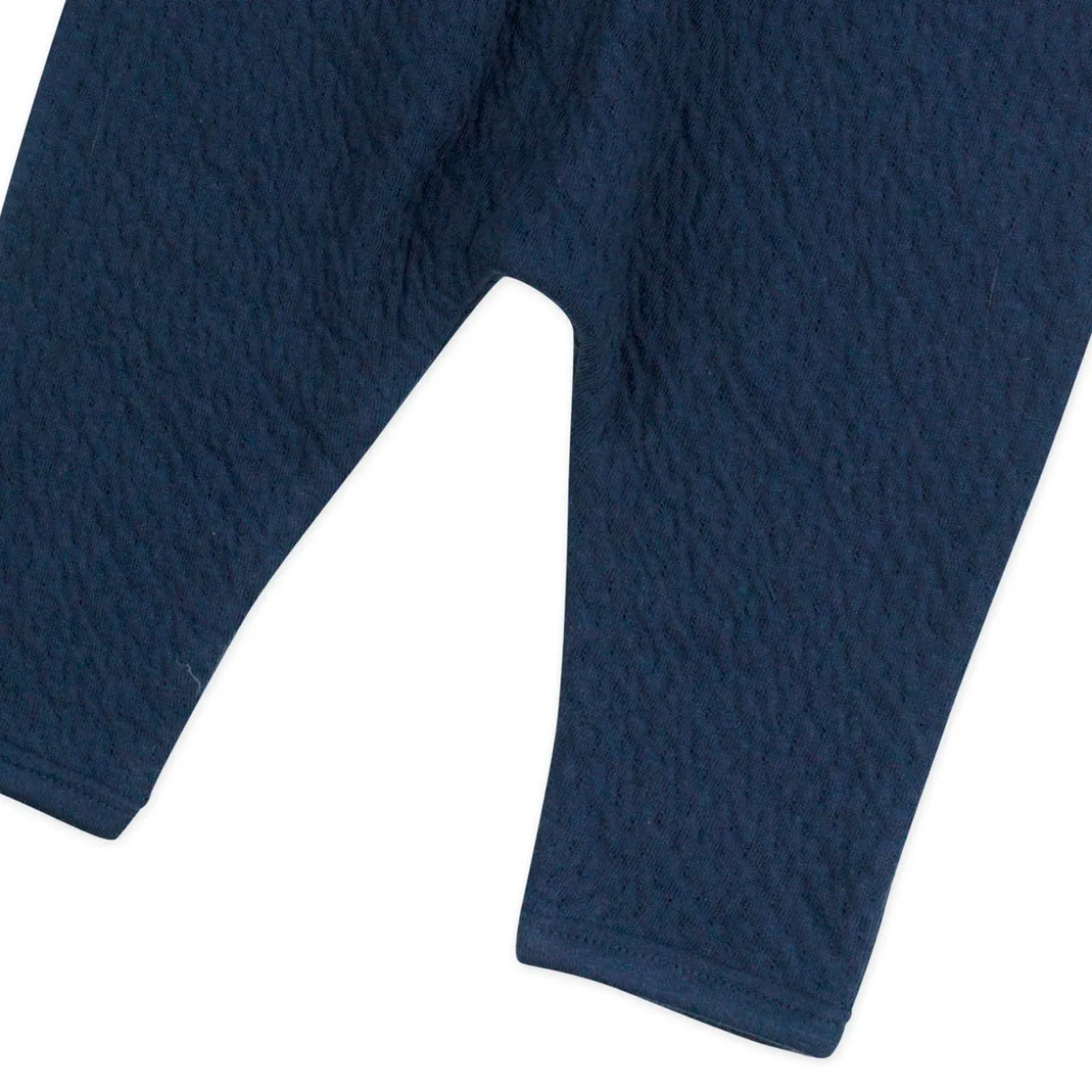Organic Cotton Matelassé Harem Pant