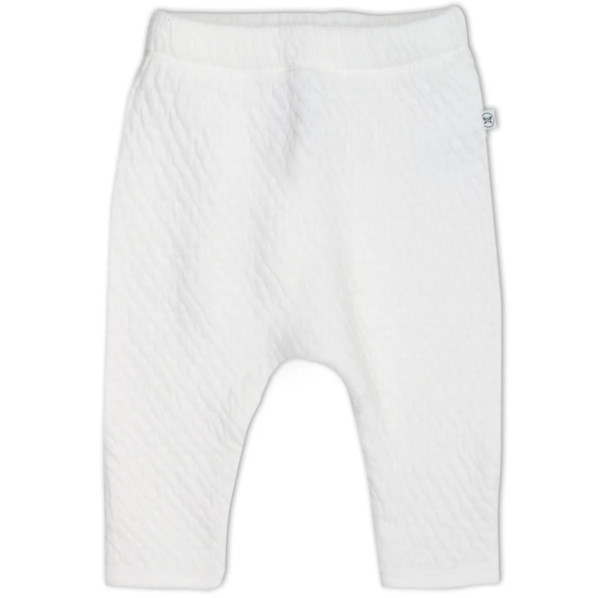 Organic Cotton Matelassé Harem Pant