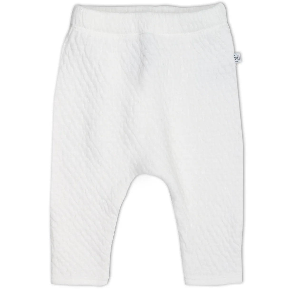 Organic Cotton Matelassé Harem Pant