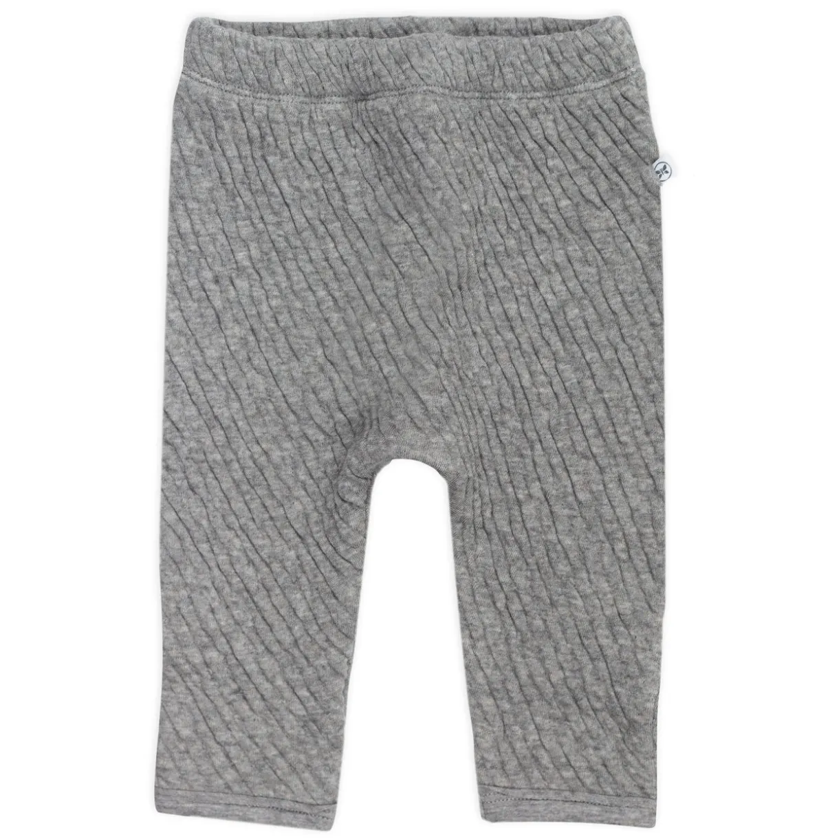 Organic Cotton Matelassé Harem Pant