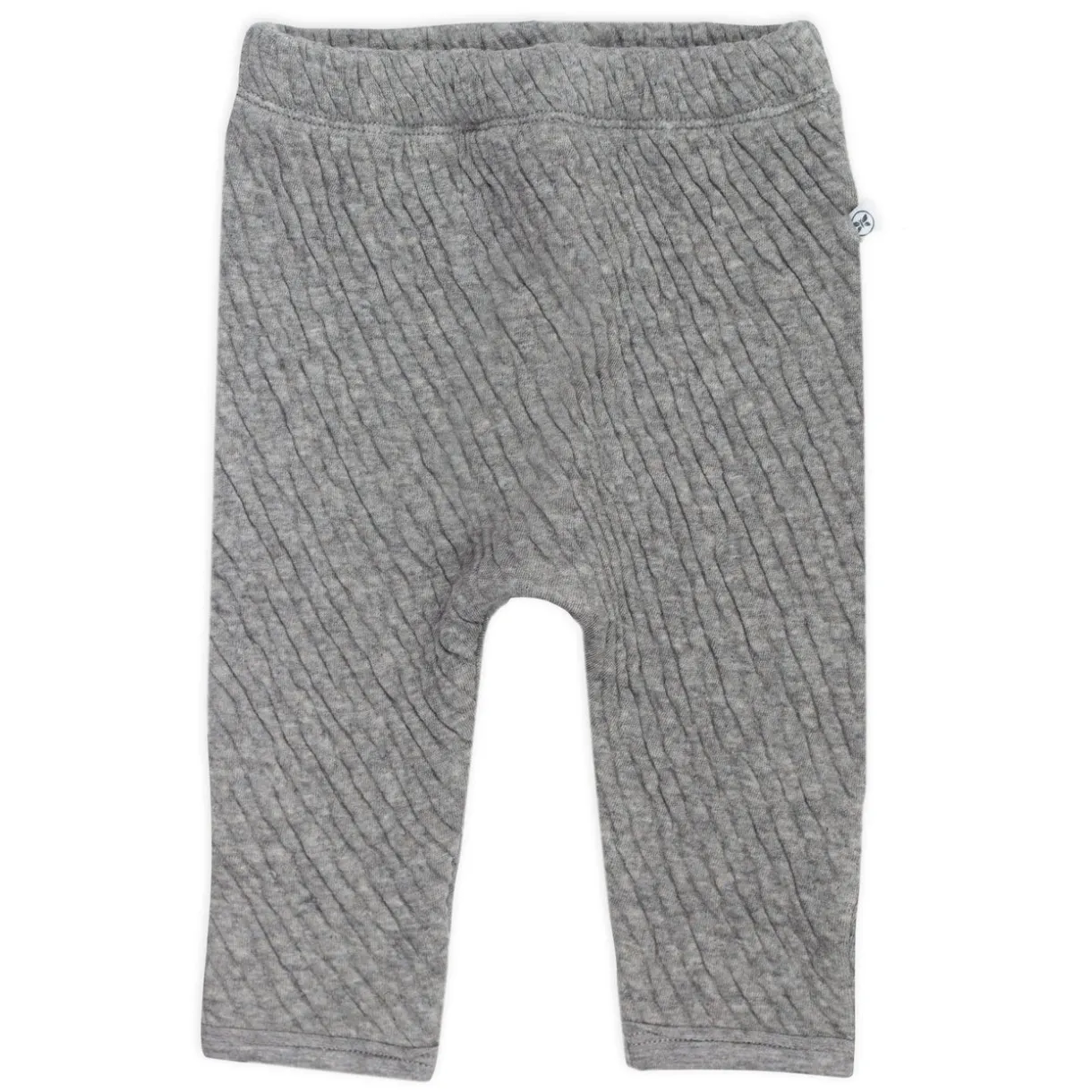 Organic Cotton Matelassé Harem Pant